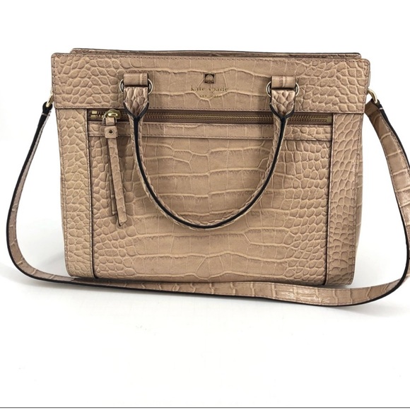 Kate spade nude/blush tote. Zero visible wear. No stains - Picture 9 of 11